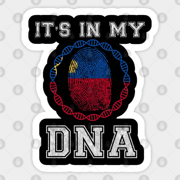 Liechtenstein  It's In My DNA - Gift for Liechtensteiner From Liechtenstein Sticker by Country Flags